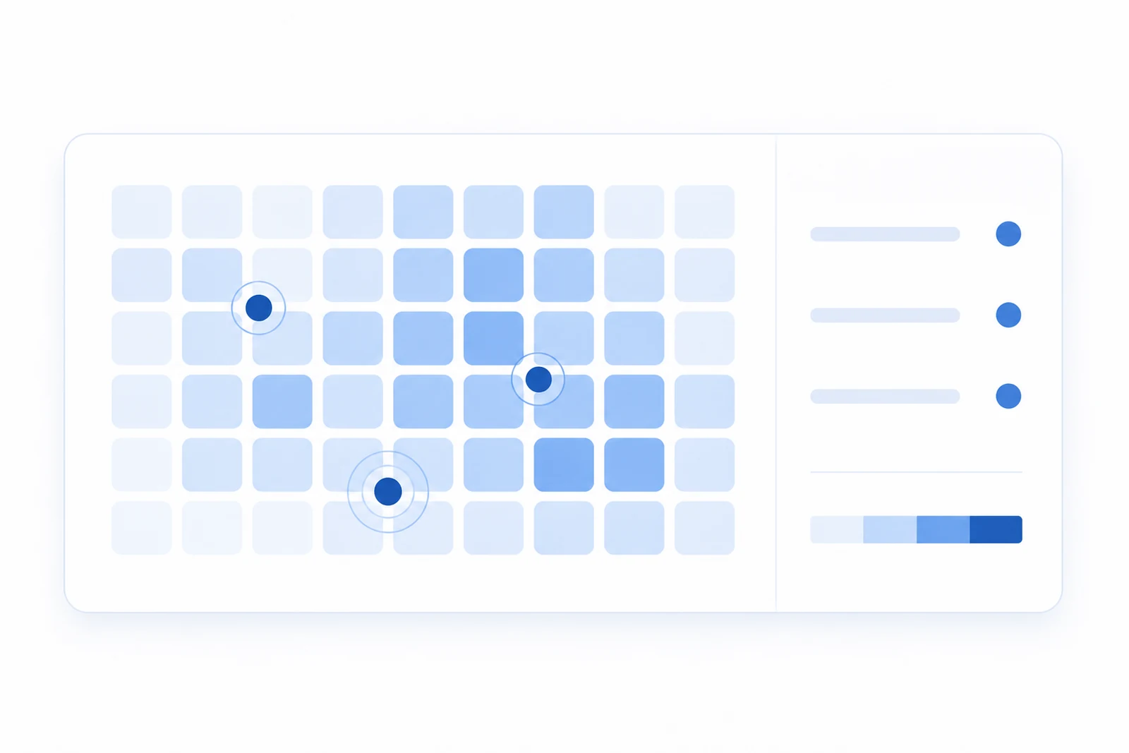Visual do módulo Mapa Político da LegisLink